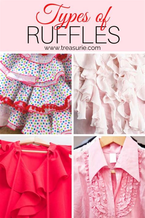 Types of Ruffles - Ruffling Fabric in 10 Ways | TREASURIE