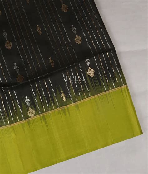 Buy Black Soft Silk Saree T526593