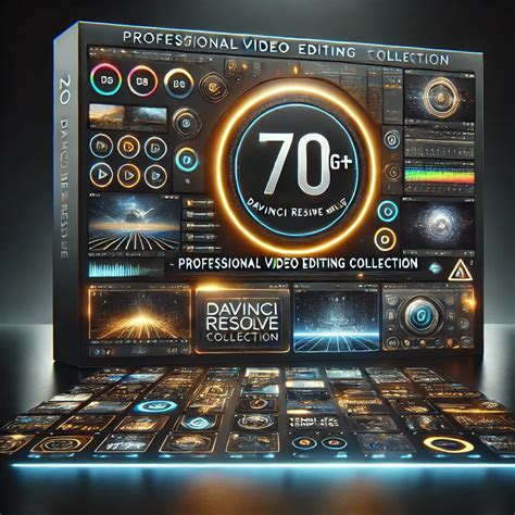 70 GB+ Data DaVinci Resolve Templates - Newtype Corporation