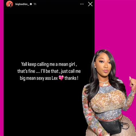 BIG LEX BADDIE COLLECTION TEAINC | Big Lex with a statement 👀 #bbo # ...