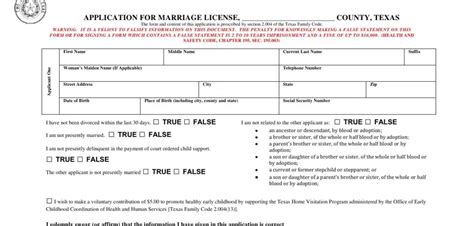 Image result for Marriage License Forms