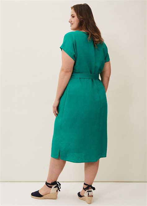 Harper Linen Midi Dress