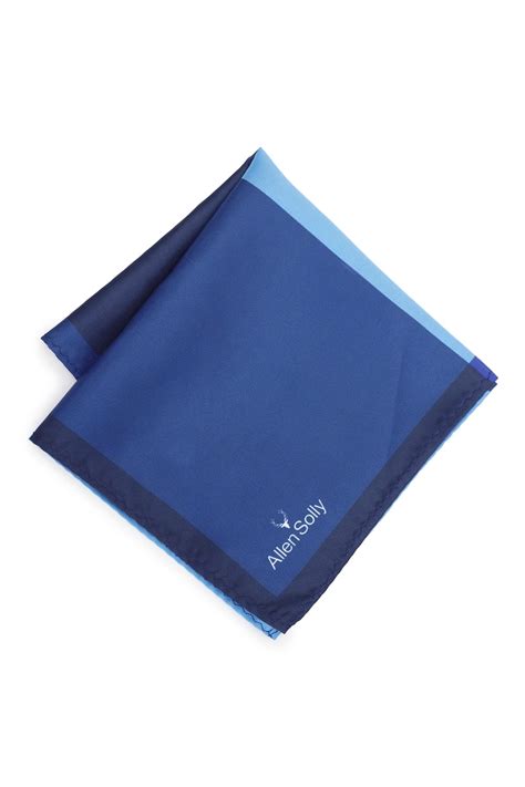 Allen Solly Polyester Men Blue Pocket Casual Style Square, Free Size ...