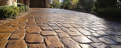 Stamped Concrete Pathways