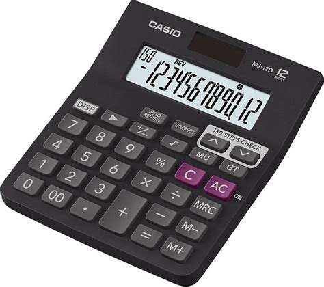 Flipkart.com | CASIO MJ-12D-BK Desktop Basic Calculator - Basic