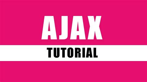 Image result for JS jQuery.ajax Combined Tutorial