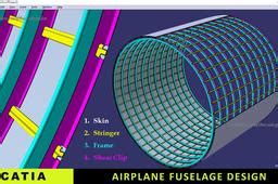 Image result for Fuselage Structure Design Catia