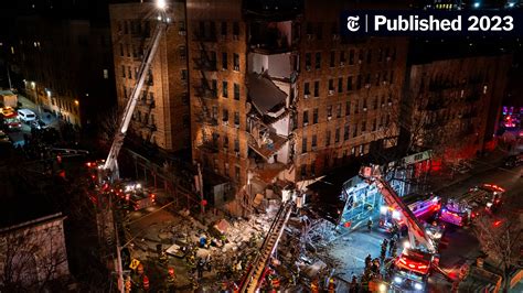 No Deaths Reported After 7-Story Bronx Apartment Collapses - The New ...