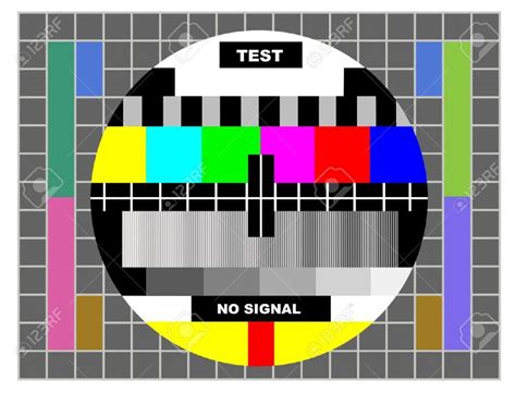 Image result for NTSC Color Test Pattern