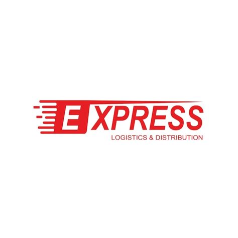 Express 로고 디자인 벡터 Modern Express 로고 템플릿 | 프리미엄 벡터