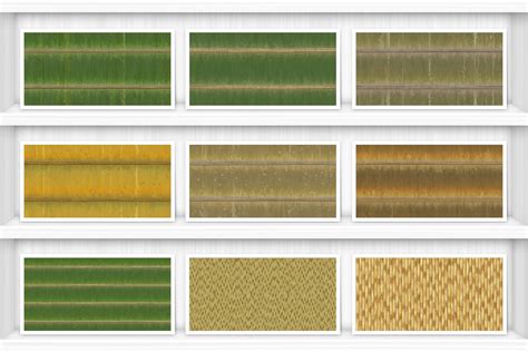 20 Bamboo Background Textures