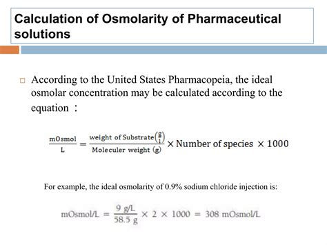Osmolarity | PPTX