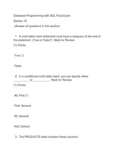 SQL Exam 的图像结果