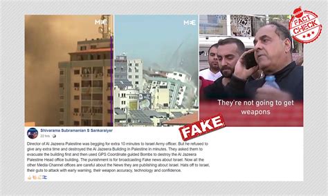 No, This is Not Al Jazeera's Director Speaking To The Israeli Army | BOOM