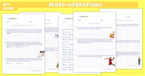 Rezultat imagine pentru Math Mixed Operations