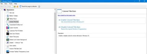 Image result for Title Bar Customizer for Installed Programs