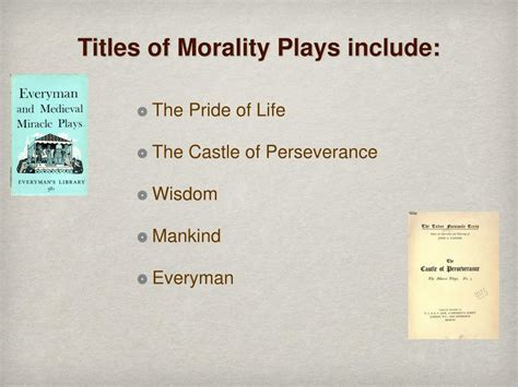Morality Play 的图像结果
