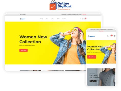 Set up your online store in 30 seconds | OnlineBigMart