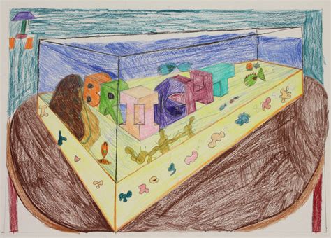 Image result for 2-Point Perspective Name Drawing