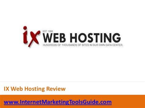 IX Web Hosting Review 2016 | Best Website Hosting