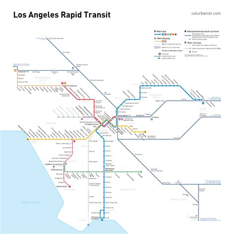 La union station metrolink map - isseever