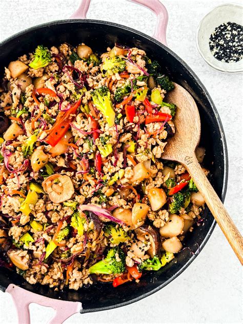 Ground Turkey Stir Fry With Cabbage - Killing Thyme