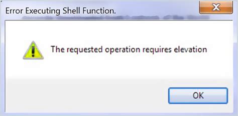 CreateProcess Failed Code 740 the Requested Operation Requires Elevation 的图像结果