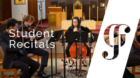 The Josef Gingold Chamber Music Festival Student Rectials, Cor Jesu ...