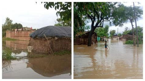 अवध क्षेत्र में बाढ़ का कहर! बलरामपुर, श्रावस्ती और बहराइच के कई गांव ...