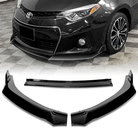 Stay Tuned Performance, Automotive Front Bumper for 2014-2016 Toyota Corolla S Painted Black ...