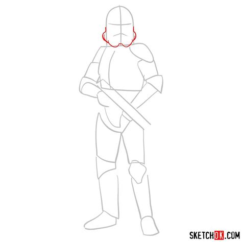 Image result for +Clone War Trooper Drawing Tutorial
