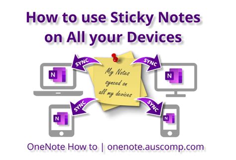 Accessing Sticky Notes From One Notes 的图像结果