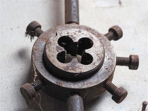 Image result for How to Use Die Thread Cutter