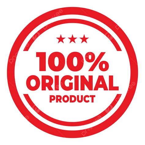 100, Original Product Red Stamp, Original Stamps, Original Product PNG ...