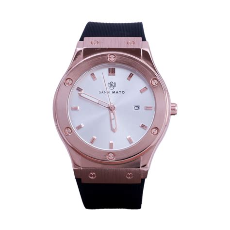 round-gold-white-wrist-watch – SansiMayo