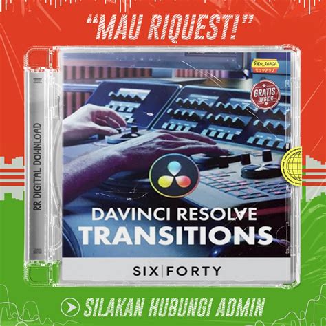 Jual 40 Transitions Pack for Davinci Resolve + Video Turtorial | Shopee ...