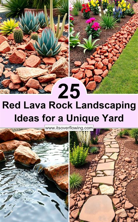 25 Red Lava Rock Landscaping Ideas for a Unique Yard