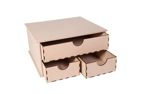 Buy LaserSmith Storage Drawers for Ikea Kallax Units (1 Wide, 2 Small ...