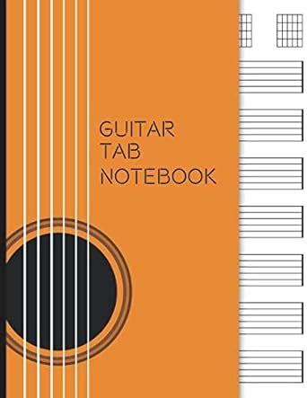Buy Guitar Tab Notebook: 150 pages Blank Guitar Music Journal for ...