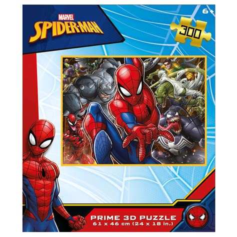 300 Spider-Man 3D Lenticular Puzzle - Educa Borras