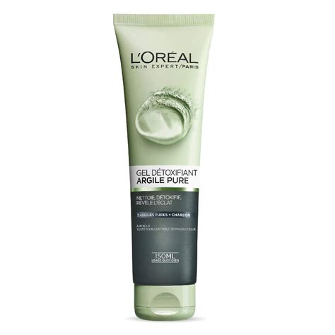 L'Oreal Paris Skin Care Pure Clay Cleanser, Detox & Brighten, 130Ml ...