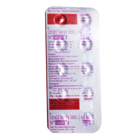Evatone-2 Tablet | Uses, Side Effects, Price | Apollo Pharmacy