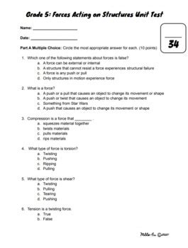 Image result for Forces and Structures Grade 5