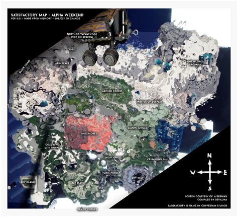 Image result for Satisfactory Map Exploration