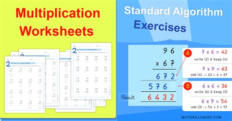 Standard Algorithm Multiplication 的图像结果