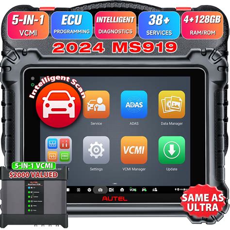 Buy 2024 Autel MaxiSys MS919, Same as MSUltra, Top Intelligent ...