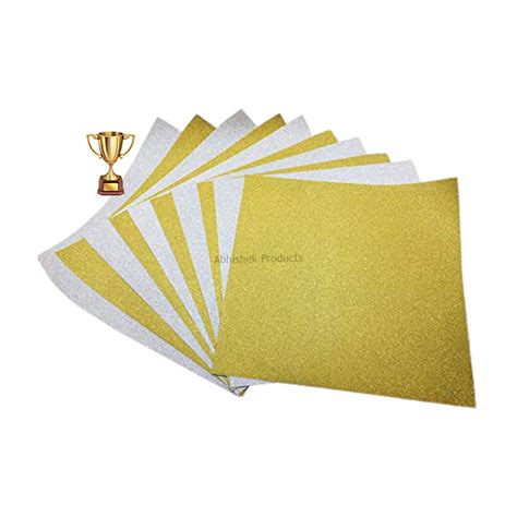 A4 Gold/Silver Sticker Sheet Trophy Sheet 2 In 1 Self Adhesive - For B ...