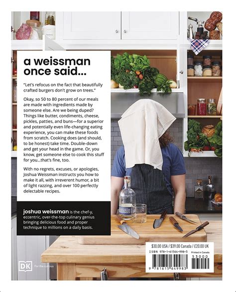 Joshua Weissman: An Unapologetic Cookbook (Spiral Bound) – Lay it Flat ...