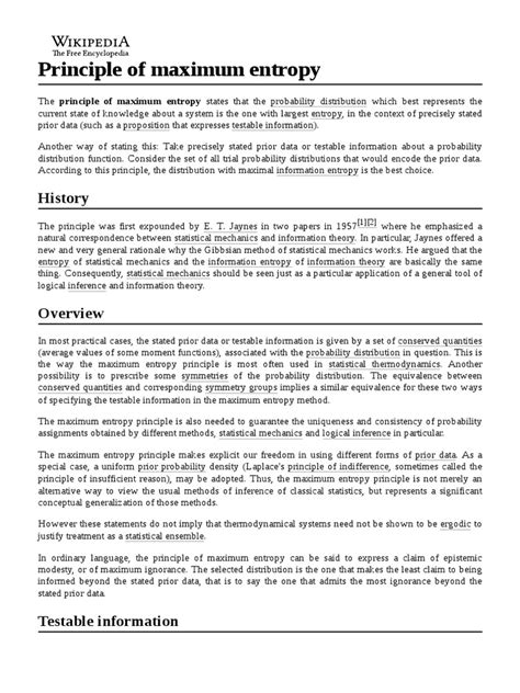 Image result for Maximum Entropy