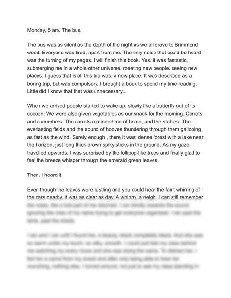 Image result for Edexcel Creative Writing Examples